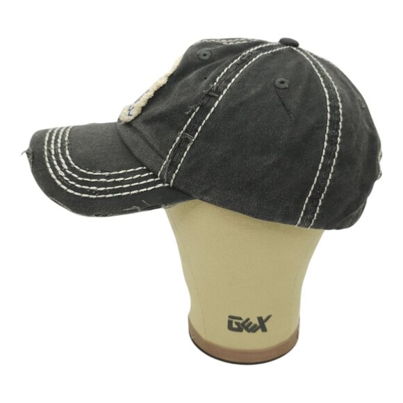 KBethos It's Game Day Y'all Distressed Patch Strapback Cap Trucker Baseball Hat - Picture 10 of 13